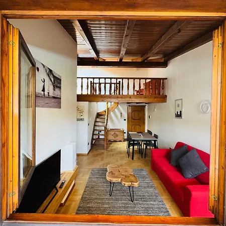 Apartman Mansarda Elisa's House Con Soppalco Domegge di Cadore