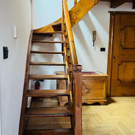 Mansarda Elisa's House Con Soppalco Apartman Domegge di Cadore